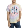 thumbnail image 1 of July 4Th Independence Day U.S. Tie Dye Spiral Men -Image by Shutterstock, Male x-Large, 1 of 4