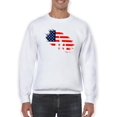 thumbnail image 1 of July 4Th Independence Statue Sweatshirt Men -Image by Shutterstock, Male Medium, 1 of 4