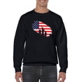 thumbnail image 1 of July 4Th Independence Statue Sweatshirt Men -Image by Shutterstock, Male XX-Large, 1 of 4