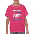 thumbnail image 1 of July 4Th Is My Birthday T-Shirt Juniors -Image by Shutterstock,  Large, 1 of 4
