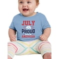 thumbnail image 1 of July 4Th Proud American T-Shirt Infant -Image by Shutterstock,  6 Months, 1 of 4