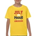 thumbnail image 1 of July 4Th Proud American T-Shirt Juniors -Image by Shutterstock,  Large, 1 of 4
