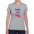 thumbnail image 1 of July 4Th Quote. Shaped T-Shirt Women -Image by Shutterstock, Female Small, 1 of 4
