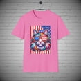 thumbnail image 1 of July 4th Cat T-Shirt, Cat tee, Kitty 4th July tee, Independence Day Tee, 1 of 1