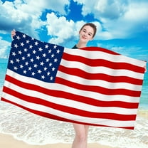 July 4th Microfiber Beach Towel Patriotic Towels Oversized Beach Towel 70x140cm 4th of July Beach Towel Summer Mens Beach Towel Patriotic Beach Towel