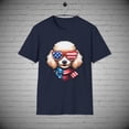 thumbnail image 1 of July 4th Poodle T-Shirt, Dog Puppy tee, Independence Day Tee, 1 of 1