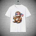 thumbnail image 1 of July 4th Sloth T-Shirt, Sloth tee, Cute Independence Day Tee, 1 of 1