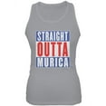 thumbnail image 1 of 4th of july straight outta murica america funny juniors soft tank top, 1 of 1