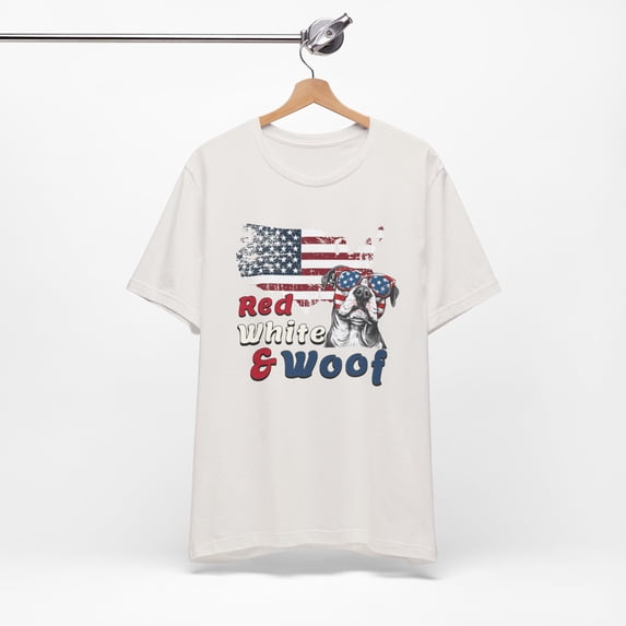 July 4th USA Pitbull Short Sleeve T-Shirt