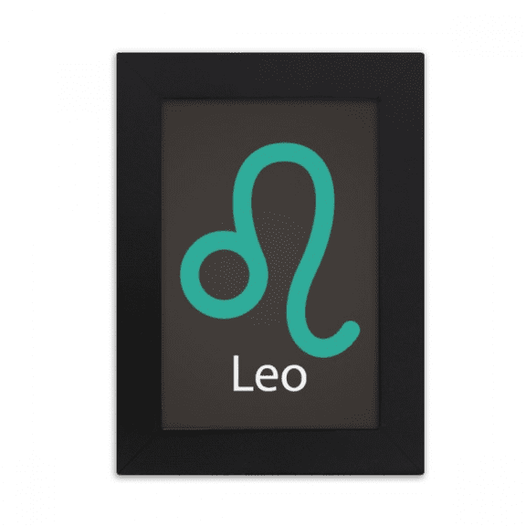July August Leo Constellation Pattern Desktop Photo Frame Picture Display Art Painting Exhibit