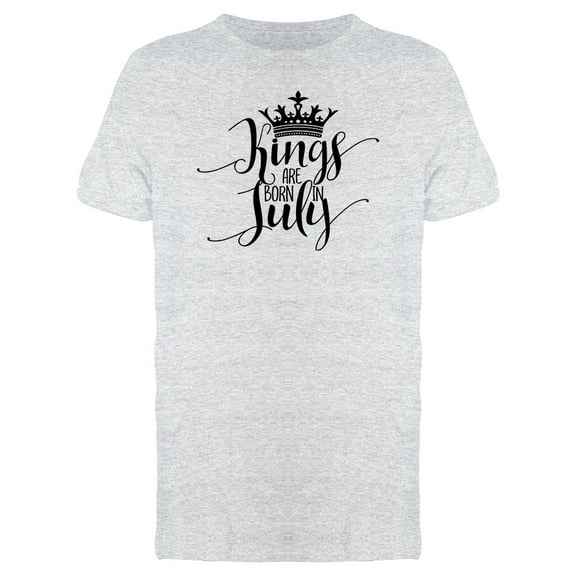 July Born Kings Birthday Tee Men's -Image by Shutterstock