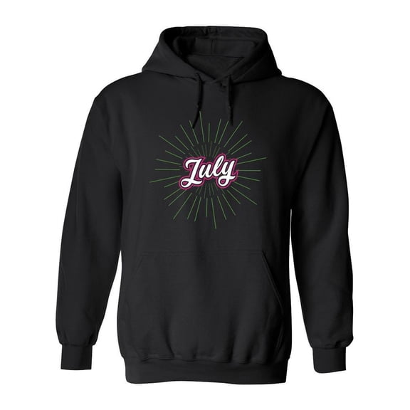 July Hoodie Men -Image by Shutterstock, Male Medium