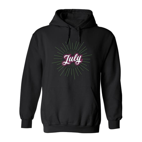 July Hoodie Men -Image by Shutterstock, Male Small