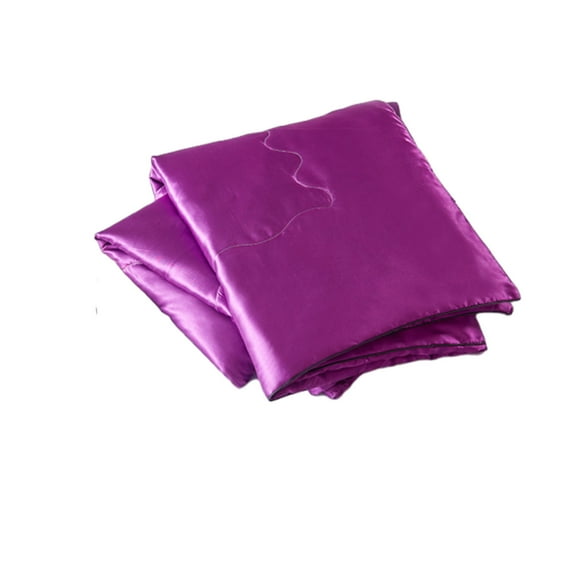 Zeceouar Washed Silk Ice Silk Conditioning Quilt Summer Cool Quilt Double Single Quilt Core Solid Color Summer Thin Quilt