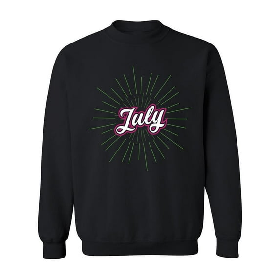 July! Sweatshirt Men -Image by Shutterstock, Male 4X-Large