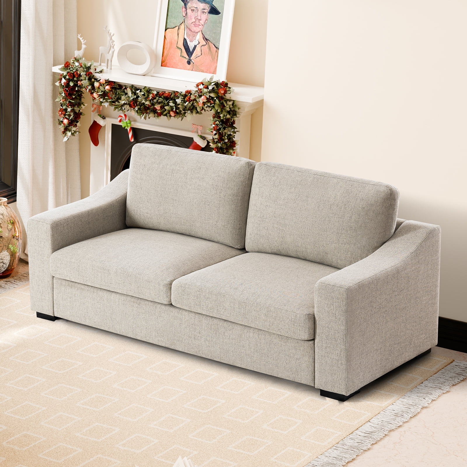July’s Song 83” Modern Sofa,Oversize Couch for Living Room with Deep