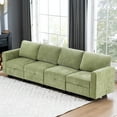 July’s Song Convertible Modular Sectional Sofa, Modern Couch with