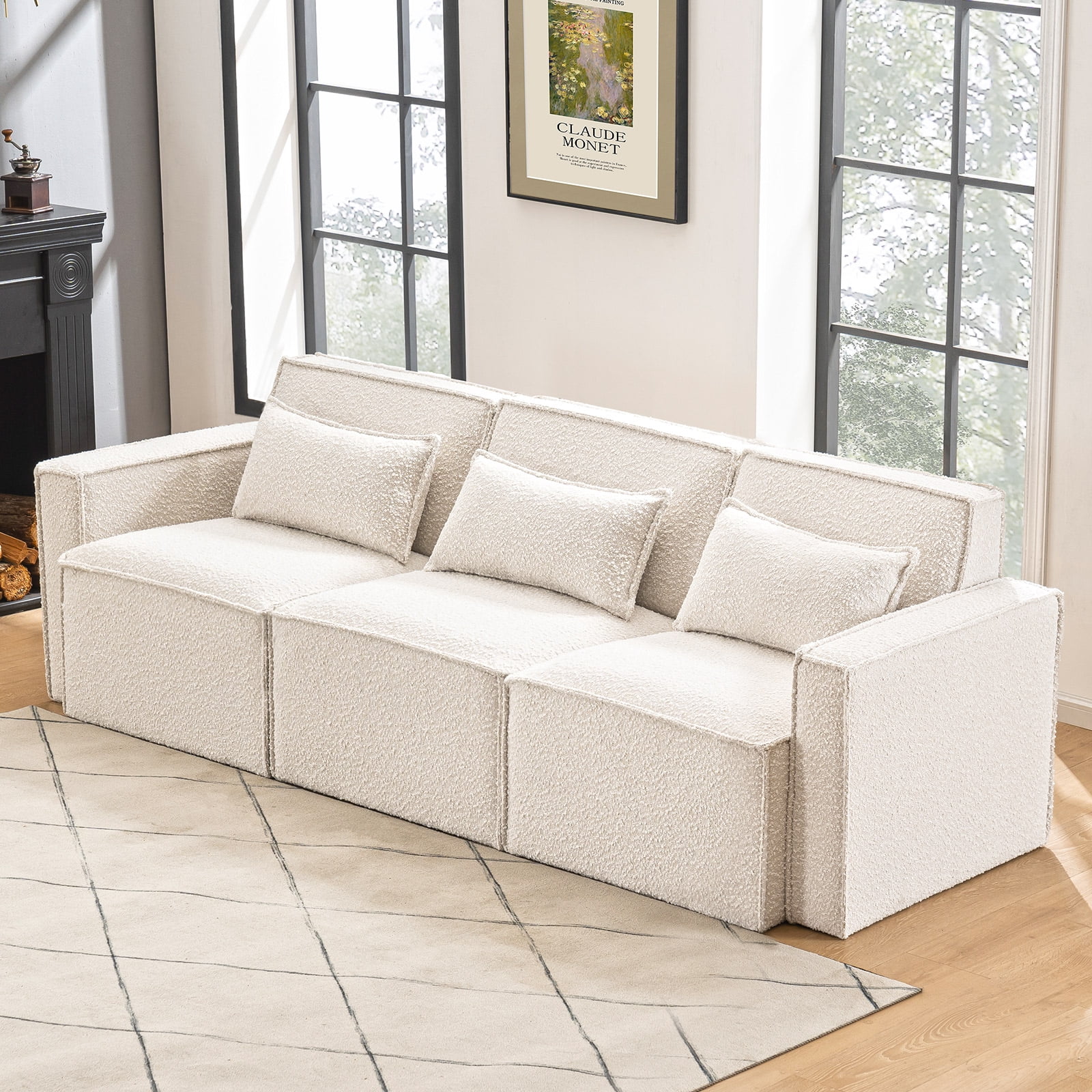 July’s Song Modular Sofa,Sectional Couch for Living Room,Convertible