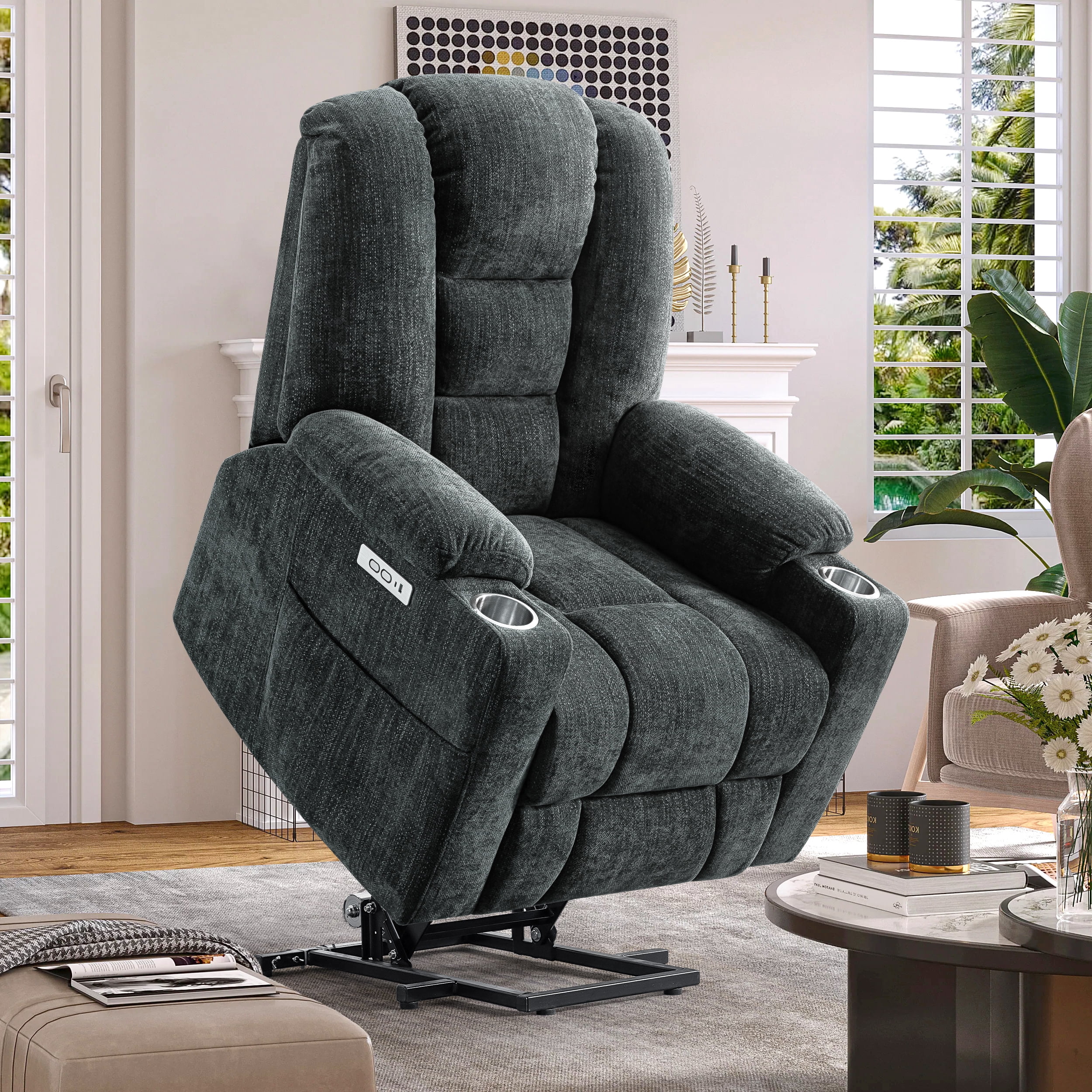 July's Song Power Lift Chair Recliner for Elderly,Electric Massage
