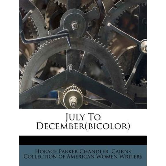 July to December(bicolor) Paperback