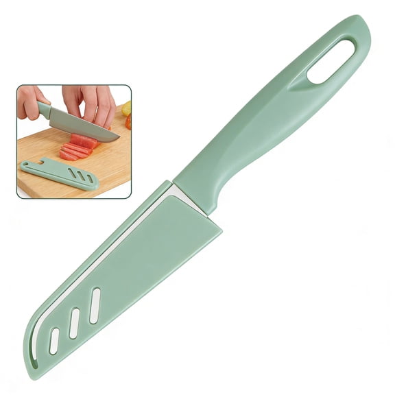 JulyNoon Household knives,Paring Knives , Ultra Sharp Vegetable and Fruit Knife,German Steel Small Kitchen Knife with PP Plastic Ergonomic Handle
