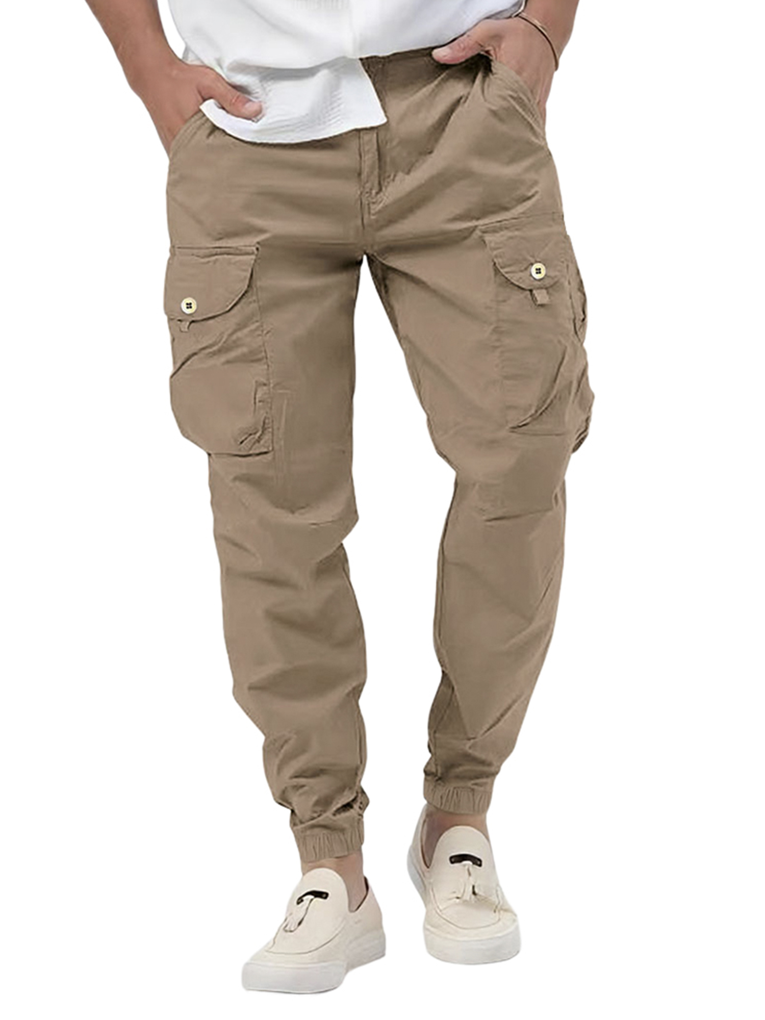 Julycc Mens Outdoor Hiking Tactical Trousers Multipel Pockets Combat ...
