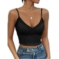 thumbnail image 1 of Julycc Women Ribbed Cami Tank Tops Casual Basic Camisole Sleeveless T-Shirt Blouse, 1 of 5