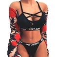 thumbnail image 1 of Julycc Women's Sexy Lingerie Lace Push Up Bra Panties Set Underwear Sleepwear, 1 of 4