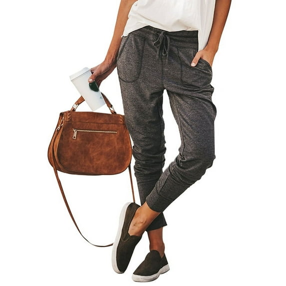 Julycc Womens Sport Jogger Pants Tracksuit Bottoms Drawstring Lounge Wear Slacks