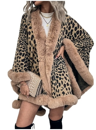 Leopard Poncho