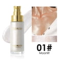thumbnail image 1 of Julystar Body Shimmer Oil - Lightweight Highlighting Lotion for Face & Body, Sheer Shimmer Glow with Non-Greasy Finish, 01 Moonlit, 1 of 9
