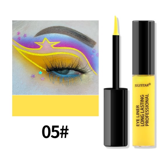 Julystar Colored Liquid Eyeliner, Waterproof - Smudge-Proof - Multi-Purpose Painting