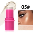 thumbnail image 1 of Julystar Face Beauty Stick Shade 05 Contouring Blush Highlight 3-in-1 Cream Makeup Stick Long Wear Buildable Color for Cheeks Lips Eyes, 6g, 1 of 12