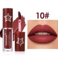 thumbnail image 1 of Julystar Matte Liquid Lipstick, Chocolate Brown Waterproof Long Lasting Lip Gloss, Non-Stick Cup High Pigment Velvet Lip Makeup, 1 of 9