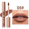 thumbnail image 1 of Julystar Nude Matte Liquid Lipstick, Light Caramel Nude Waterproof Long Lasting Lip Gloss, Non-Stick Cup High Pigment Velvet Lip Makeup, 1 of 10