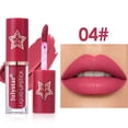 thumbnail image 1 of Julystar Star Velvet Matte Liquid Lipstick, 10 neutral warm shades, non-sticky, non-drying, moisturizing lip gloss perfect for everyday, dates, parties, and travel, 1 of 16