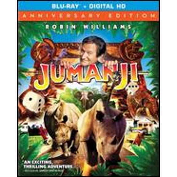 Pre-Owned Jumanji [20th Anniversary Edition} [Blu-ray] (Blu-Ray 0043396460737) directed by Joe Johnston