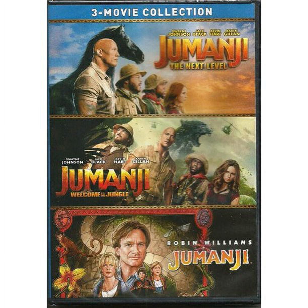 Jumanji 3 Movie Collection Jumanji Jumanji Welcome To The Jungle Jumanji