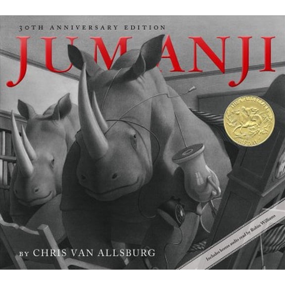 Pre-Owned Jumanji 30th Anniversary Edition: A Caldecott Award Winner [With Audio Download] (Hardcover) 0547608381 9780547608389