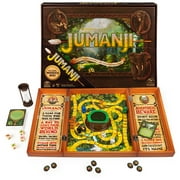 Jumanji The Game Real Wooden Box Edition of the Classic Adventure Board Game for Kids and Families Ages 8 and up