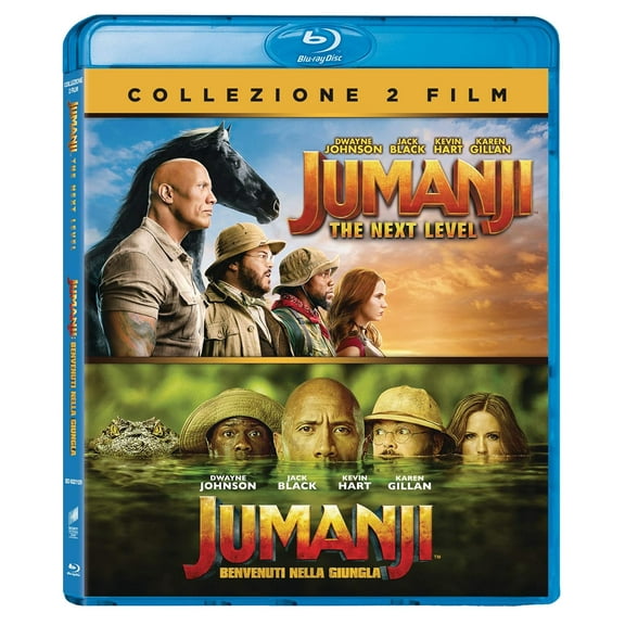 Jumanji: The Next Collection (2 Blu-Ray) (Blu-ray) Gillan Hinkle Kasdan Jake