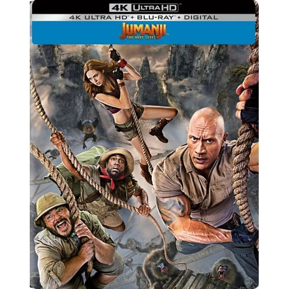 Jumanji: The Next Level (4K, Blu-ray, Digital)