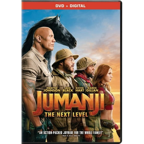 Pre-Owned Jumanji: The Next Level (Dvd) (Good)