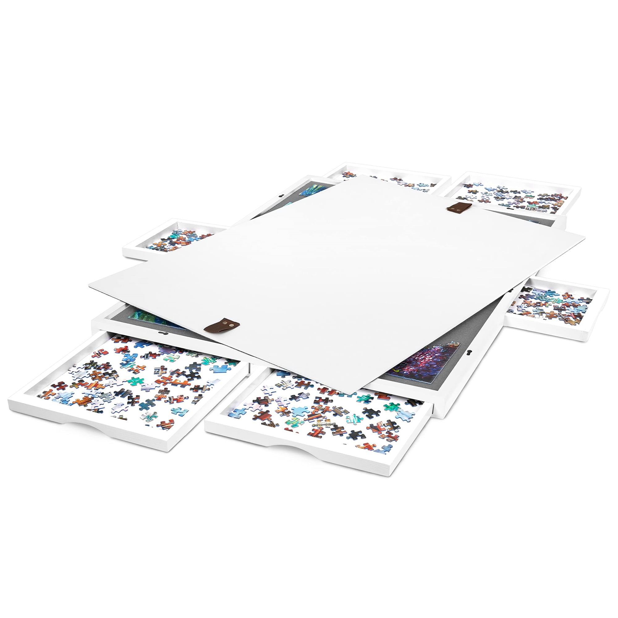 Jumbl 1000 Piece Puzzle Board 23 X 31 Wooden Puzzle Board With Felt Jumbl 1000 piece puzzle board 23 x 31 wooden puzzle board with felt