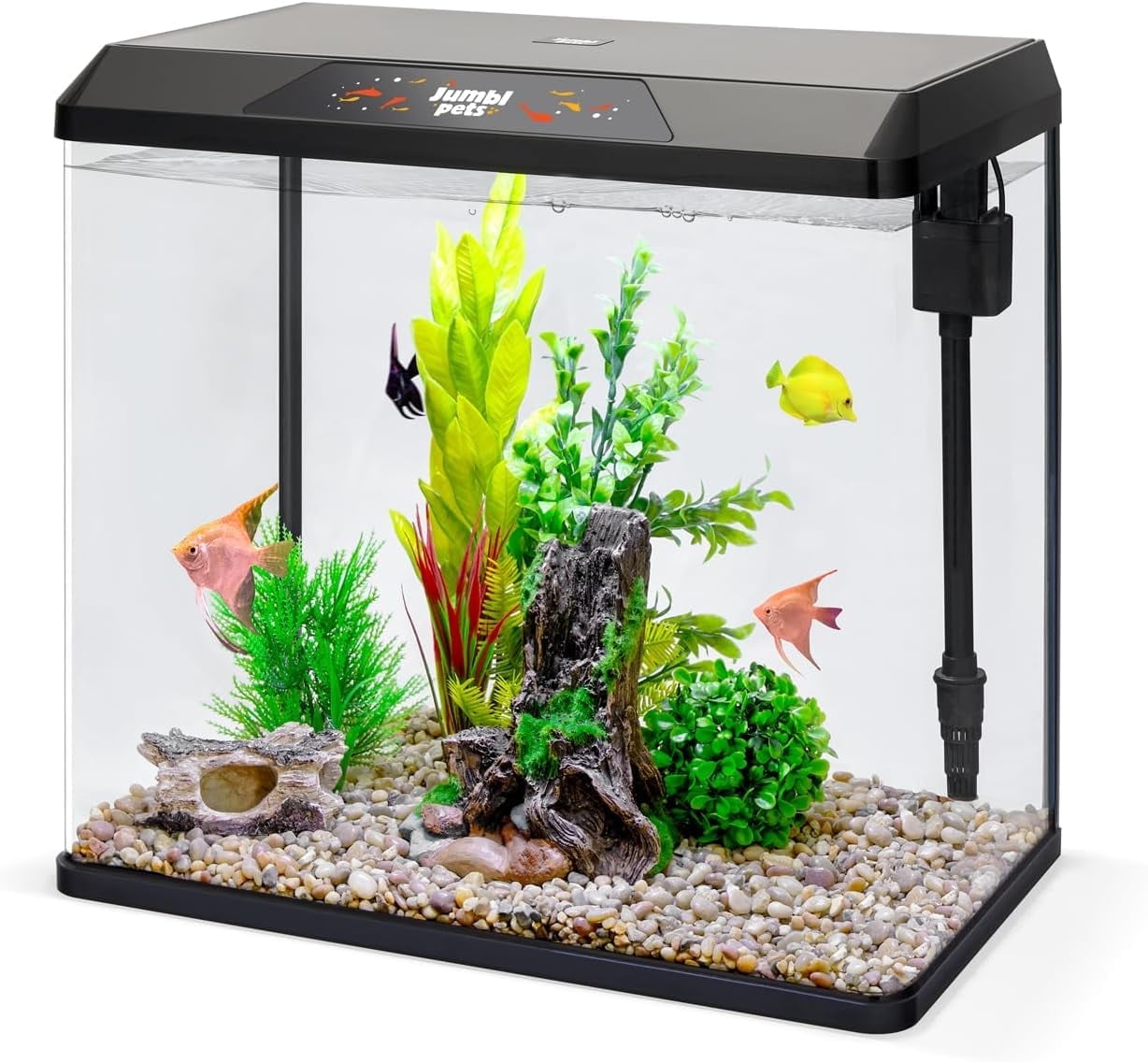 水槽 johnleeknb JBJ 10 gal. Cubey Aquarium - Black - AquaCave.com | AquaCave