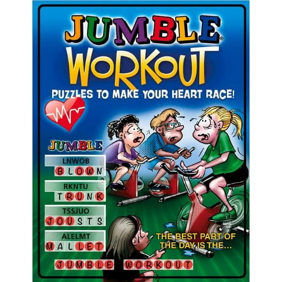 Pre-Owned Jumble Workout: Puzzles to Make Your Heart Race! (Jumble (Triumph Books)) Paperback