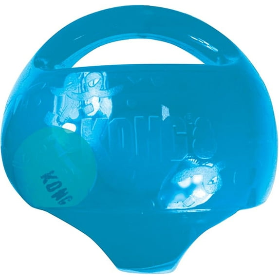 Jumbler Ball - Interactive Toy for Dog & Puppy Playtime - Fetch Toy with Tennis Ball - Dog Supplies for Engaging Play - for Medium/Large Dogs - Assorted Colors