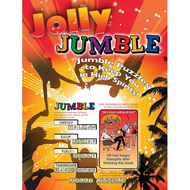 Jumbles®: Jolly Jumble® : Jumble® Puzzles to Keep You in High Spirits! (Paperback)
