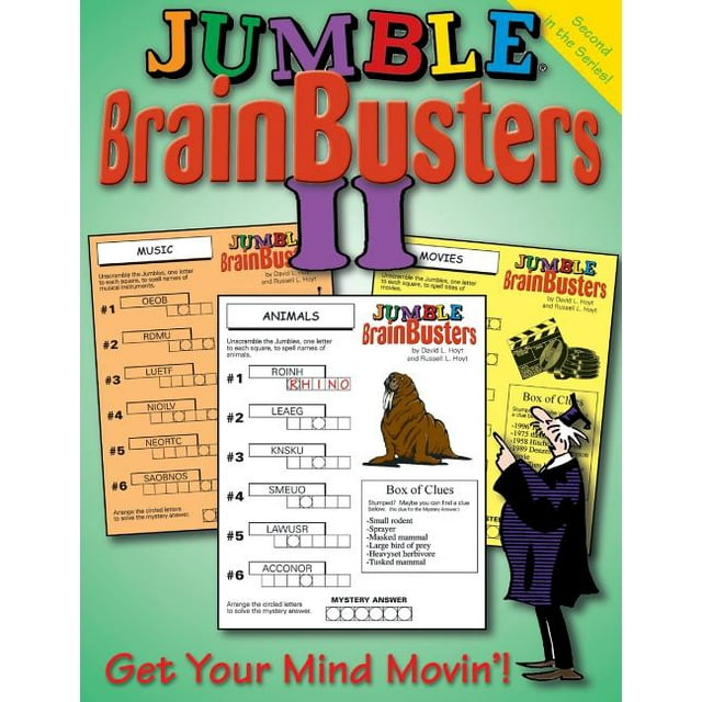 Jumbles® Jumble® BrainBusters II Get Your Mind Movin'! (Series 2