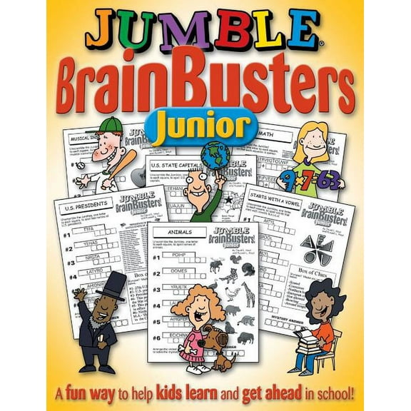 Jumbles(r) Jumble Brainbusters Junior: Because Learning Can Be Fun!, (Paperback)